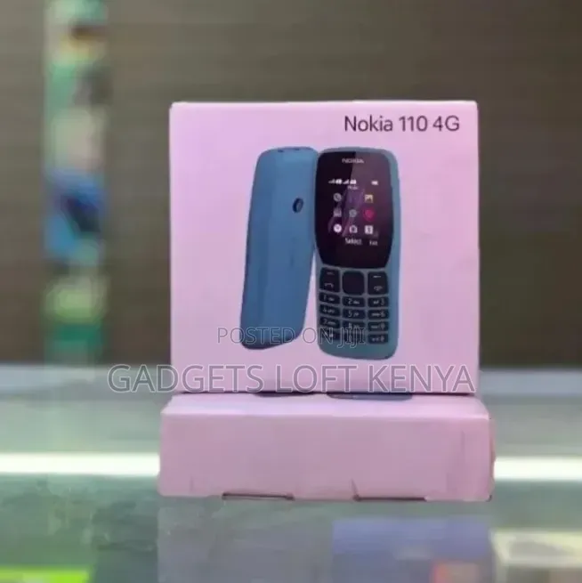 New Nokia 110 4G Blue