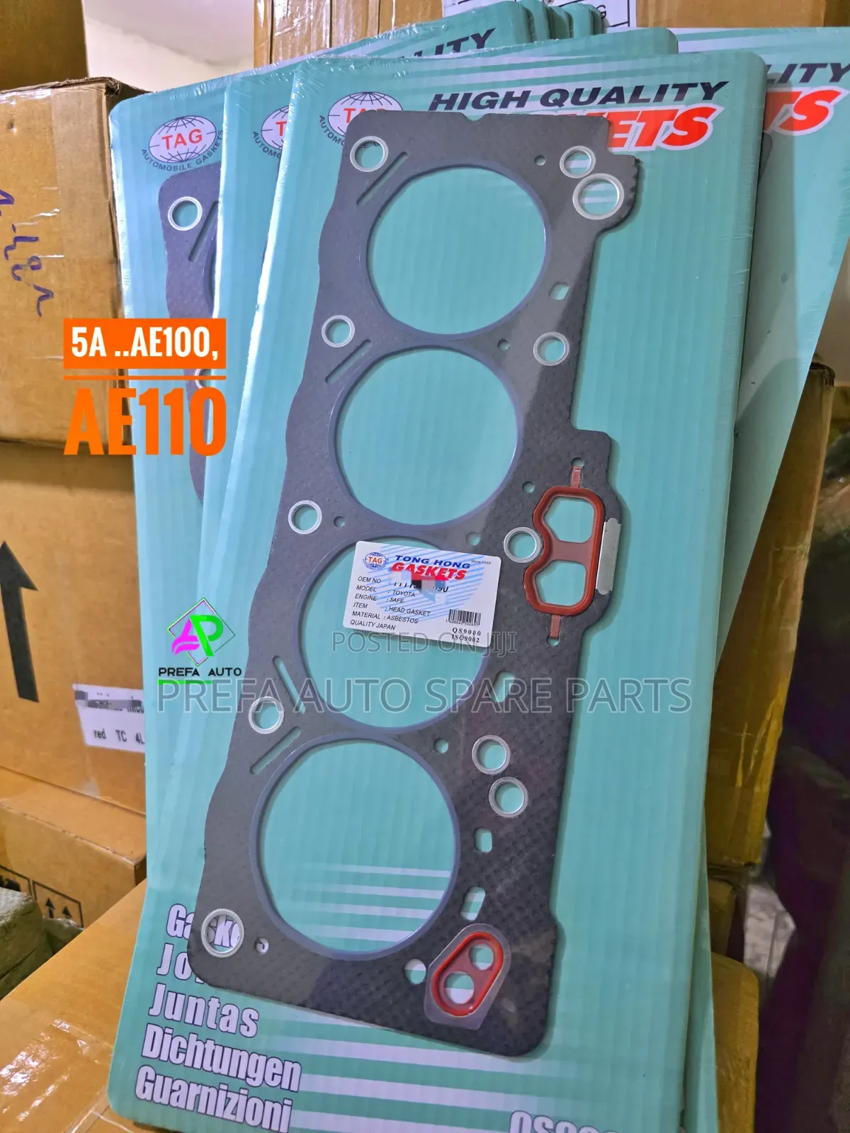 Head Gasket 5A Fe , Top Cover Gasket