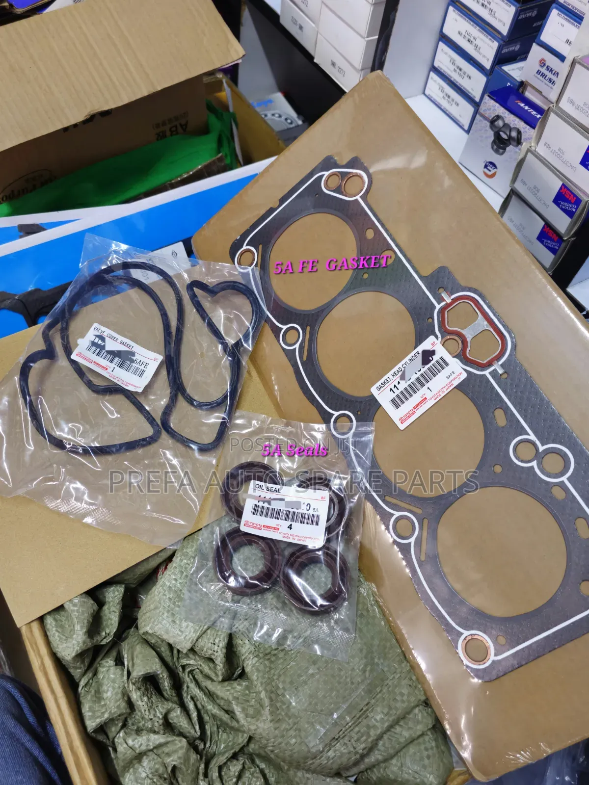 Head Gasket 5A Fe , Top Cover Gasket