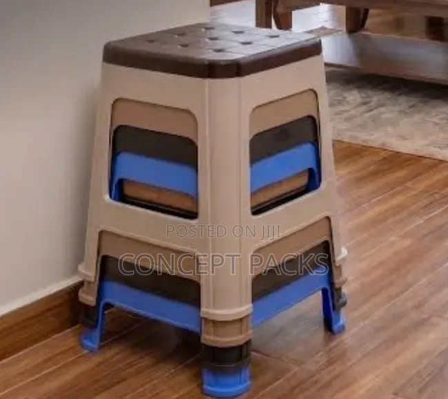 Plastic Button Stool