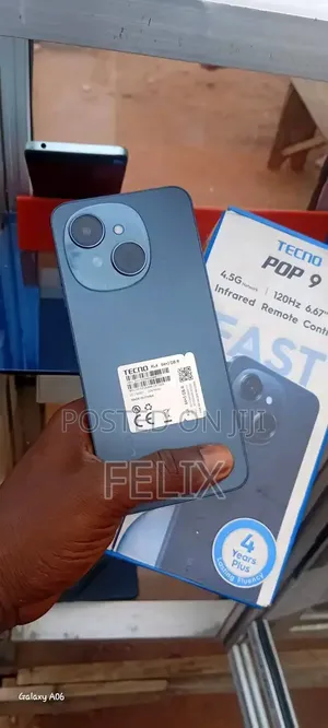 New Tecno Pop 9 64 GB Black