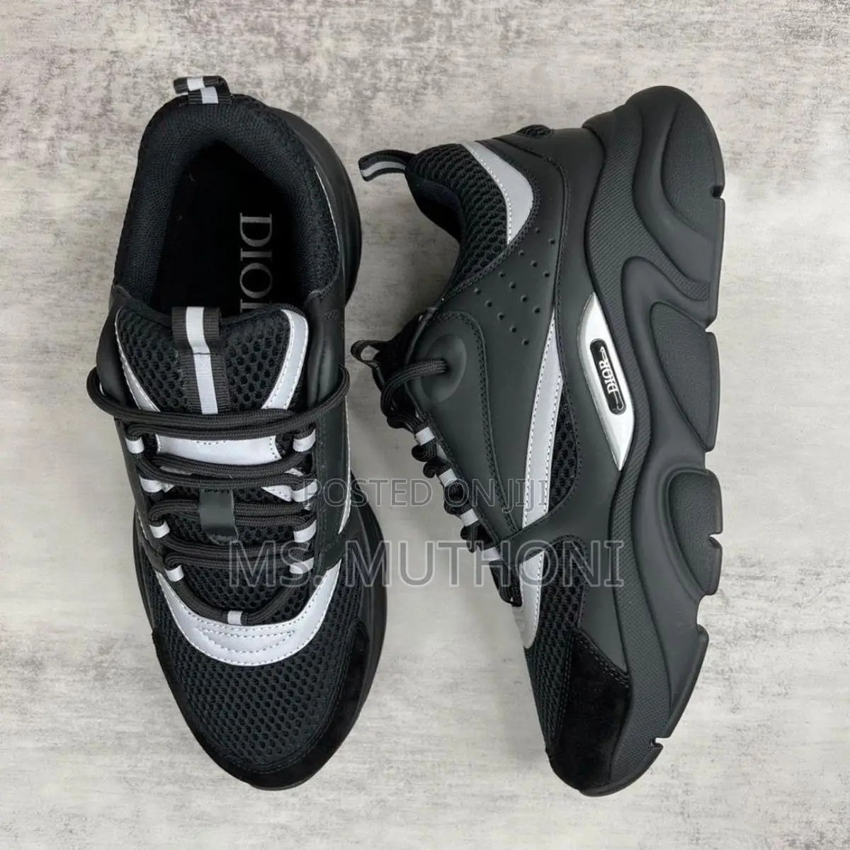 Stylish Christian Dior B22 Chunky Sneakers Size 40-45