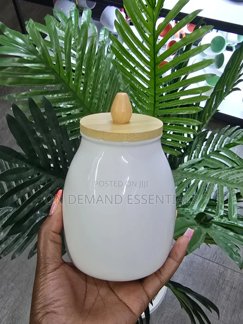 Single Ceramic Canister Capacity 600ml