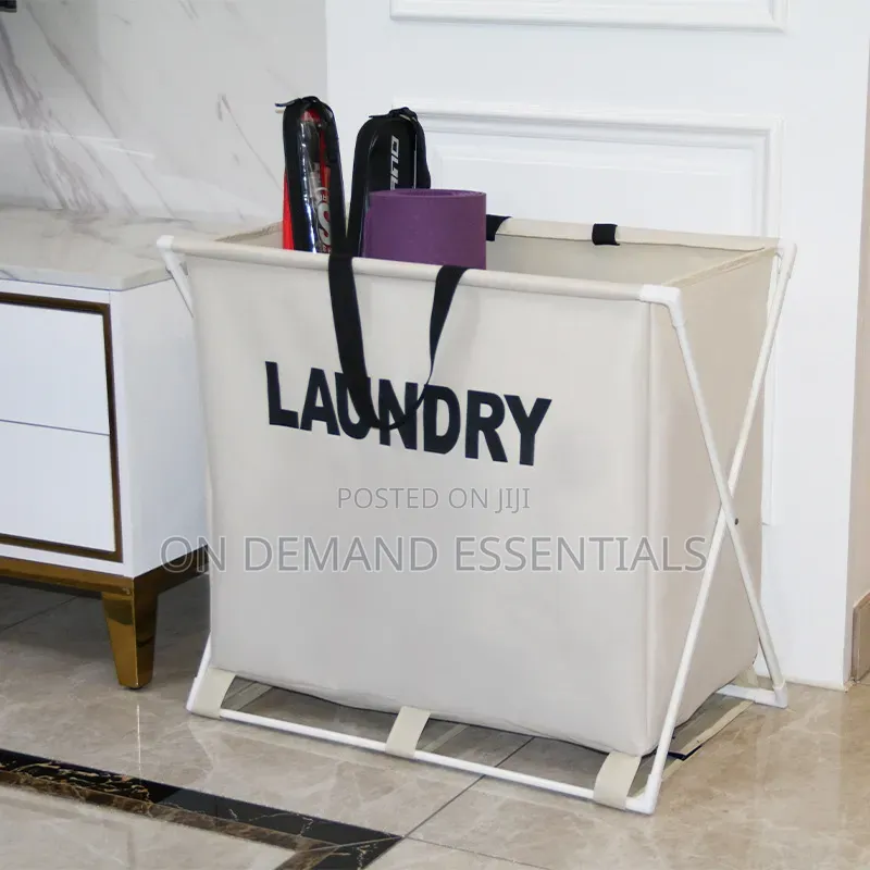Foldable Laundry Basket Material: Oxford Cloth Aluminium Tube