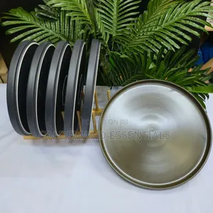 Matte Ceramic Dinner Plates – 6-Piece Set