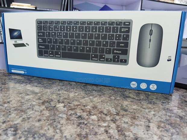 Rechargeable Bluetooth Keyboard Mouse KIT Wireless. - main view