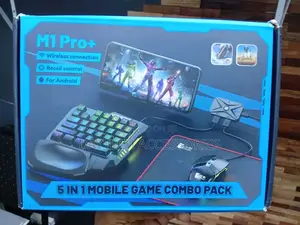 M1Pro+ Mobile Gaming Keyboard and Mouse Combo Adapter