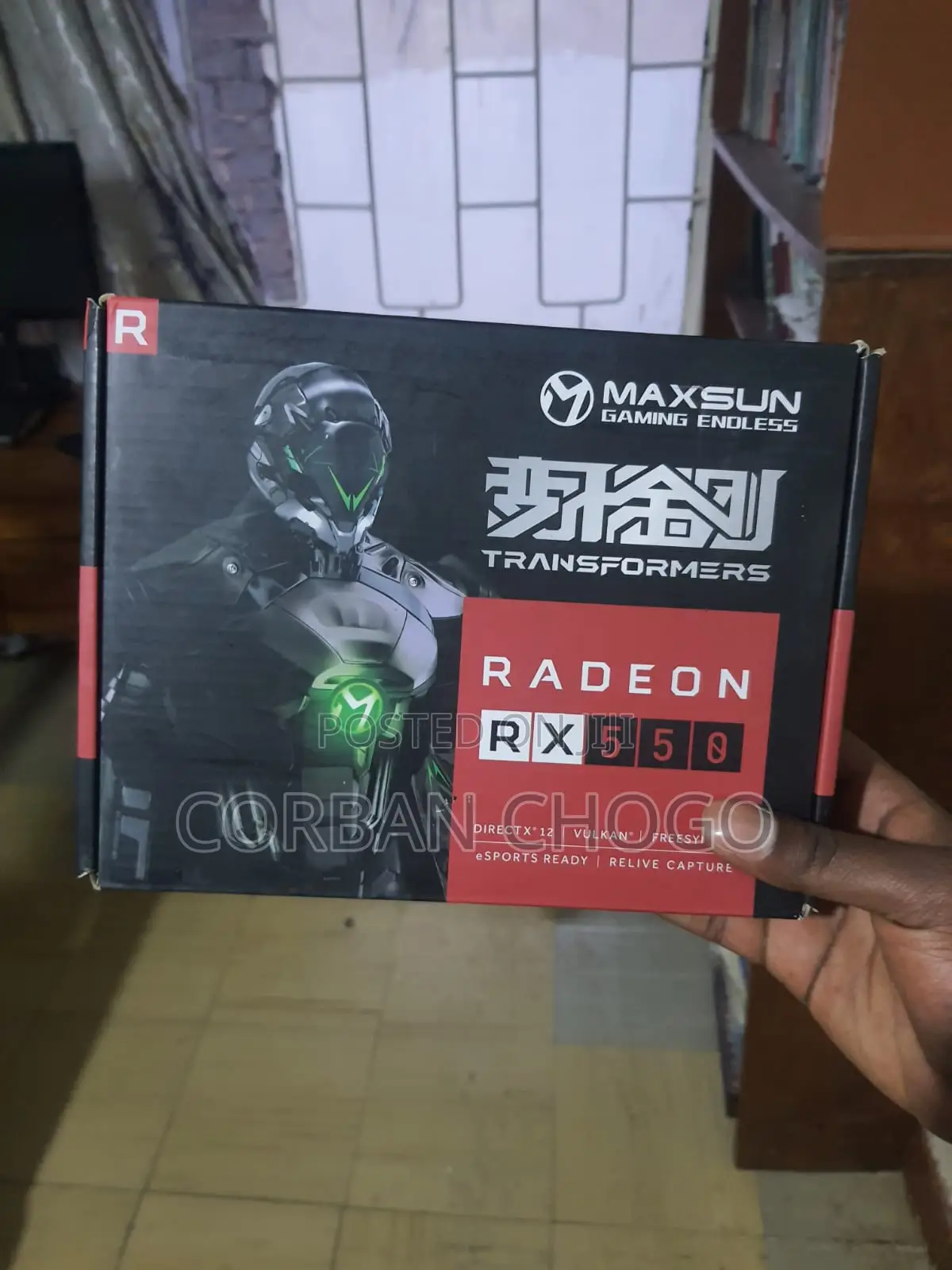 Maxsun AMD Radeon RX 550 4GB Low Profile