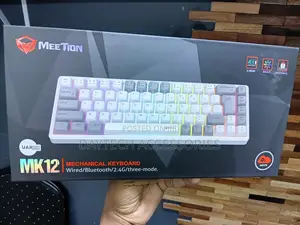 Meetion MT-MK12 Tri Mode Gaming Mechanical Keyboard 65% -Black