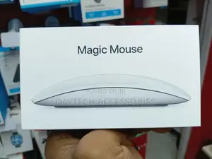Apple Magic Mouse With USB-C Charging Port and Multi-Touch Surface.