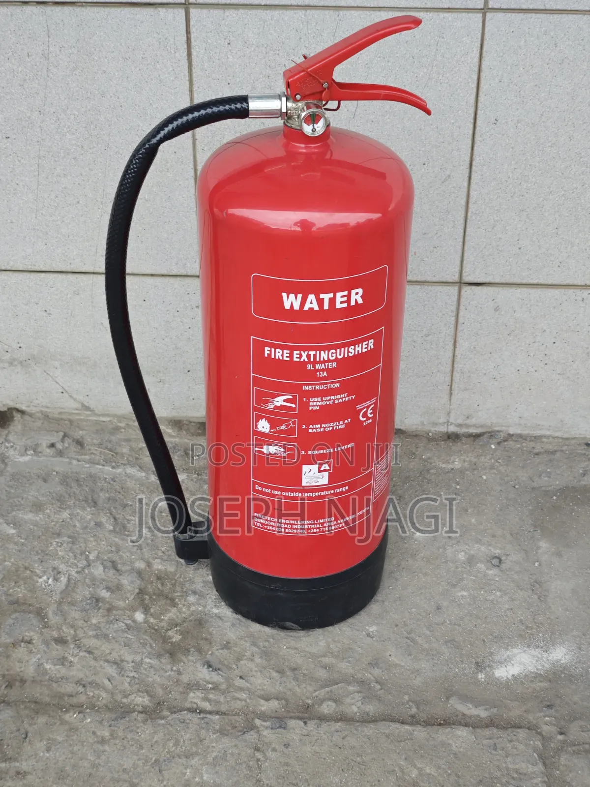 Liter Water Fire Extinguisher