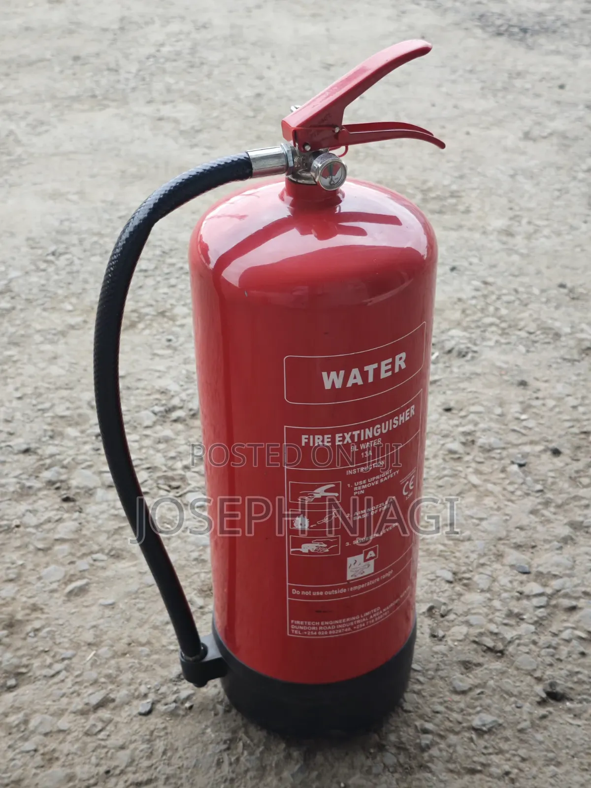 Liter Water Fire Extinguisher