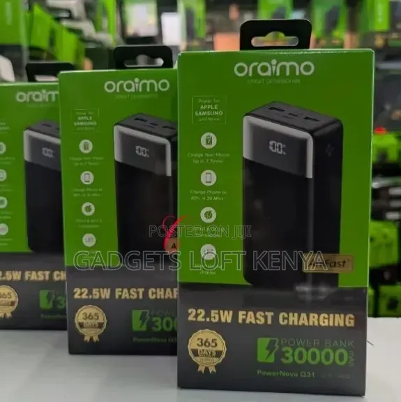 Oraimo PowerNova Q31 OPB-7300Q *22.5W 30000mAh* Power Bank