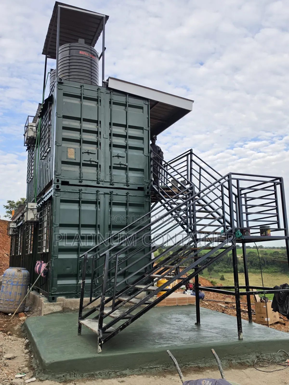 3X20FT Container Conversion to Office