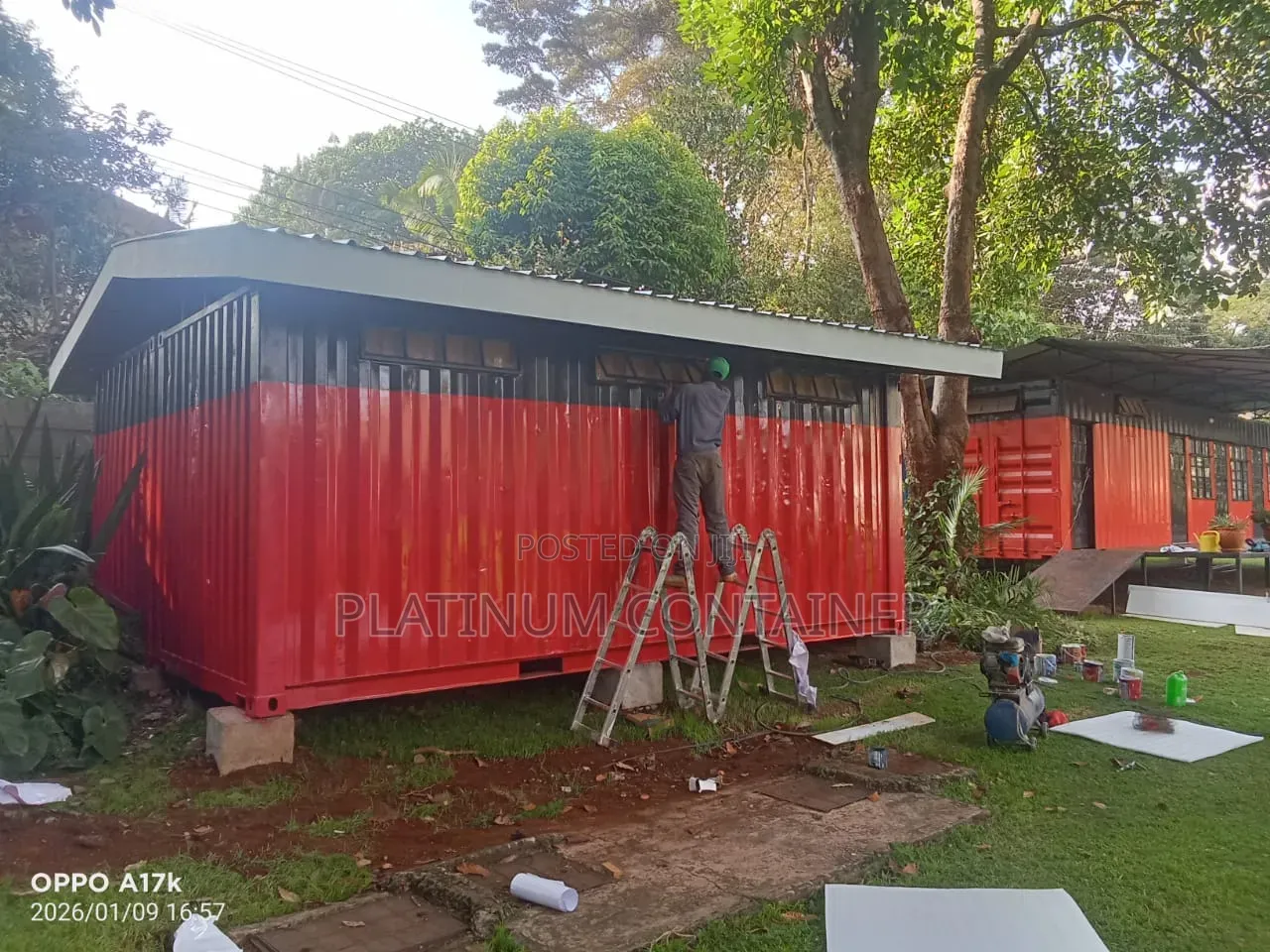 Container Sale and Fabrication to Storage Unit