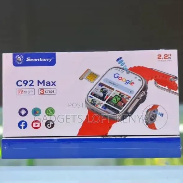 C92 Max Smartwatch With Simcard Slot