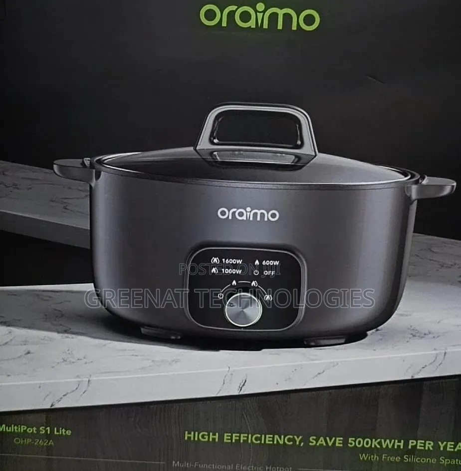 Oraimo MultiPot S1 Lite OHP-262A - Multi-Functional Electric Hotpot