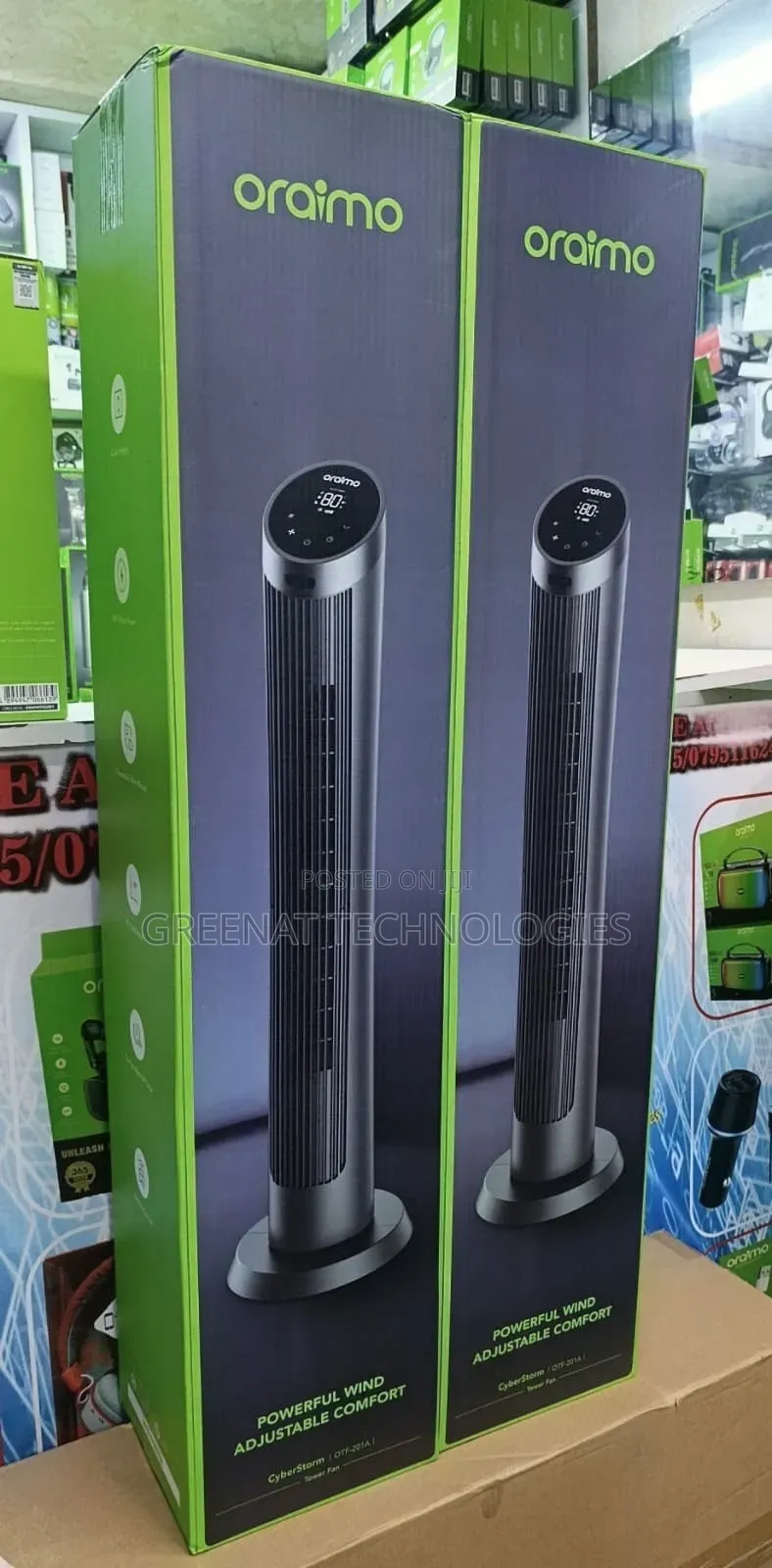 Oraimo CyberStorm OTF-201A - Tower Fan