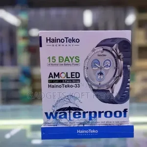 Hainoteko 33 Smartwatch for Men With 3 Straps