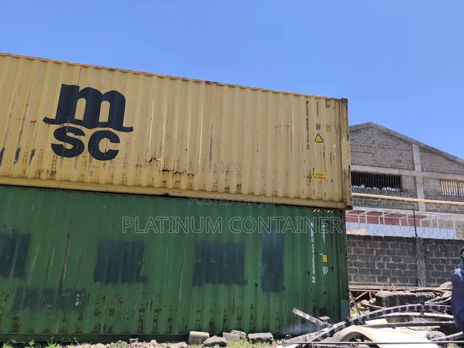 Plain 20FT and 40FT Containers for Sale (With Documents)