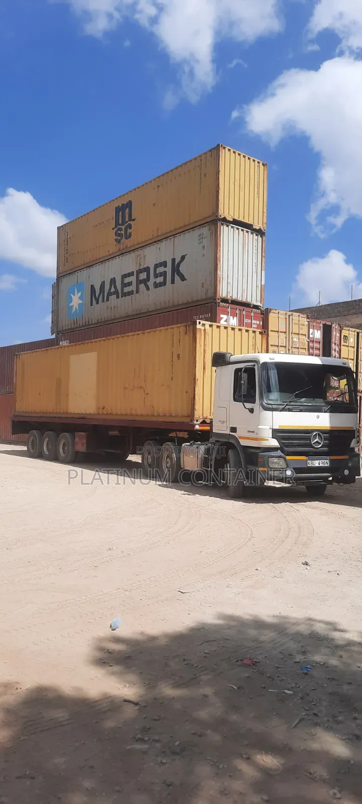 Plain 20FT and 40FT Containers for Sale (With Documents)