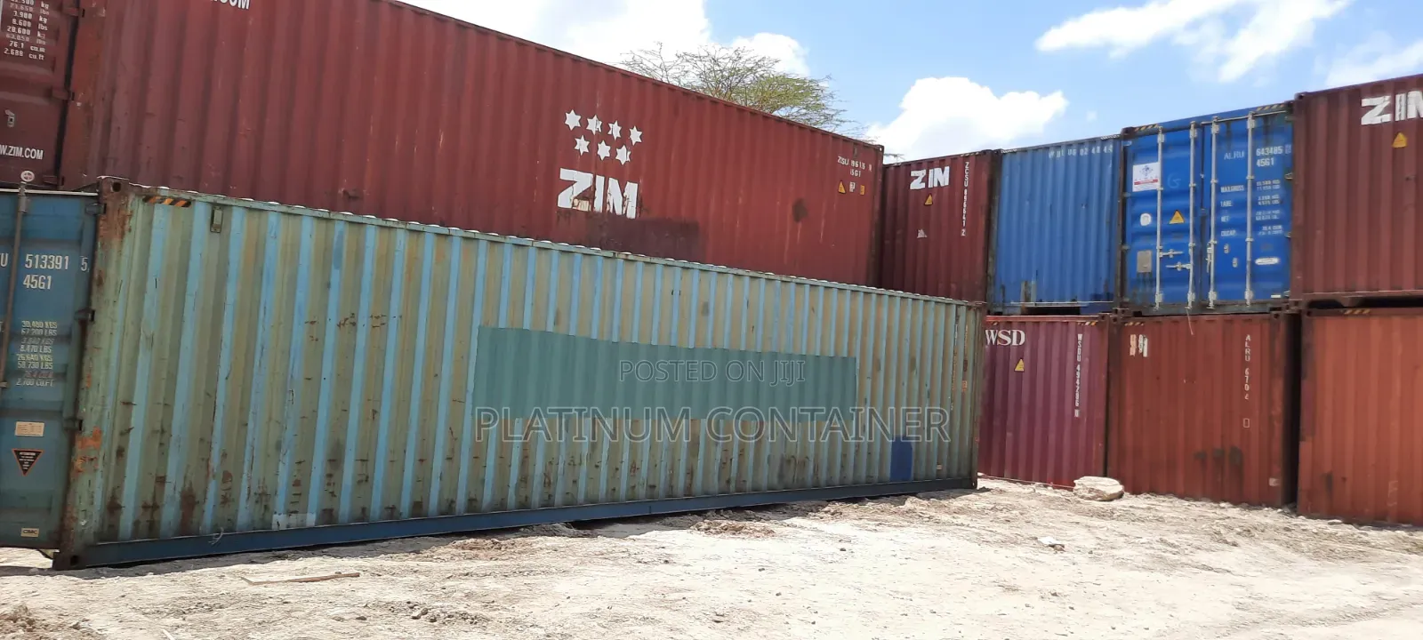 Plain 20FT and 40FT Containers for Sale (With Documents)