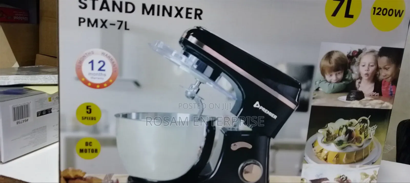 Premier 7L Dough Mixer Commercial