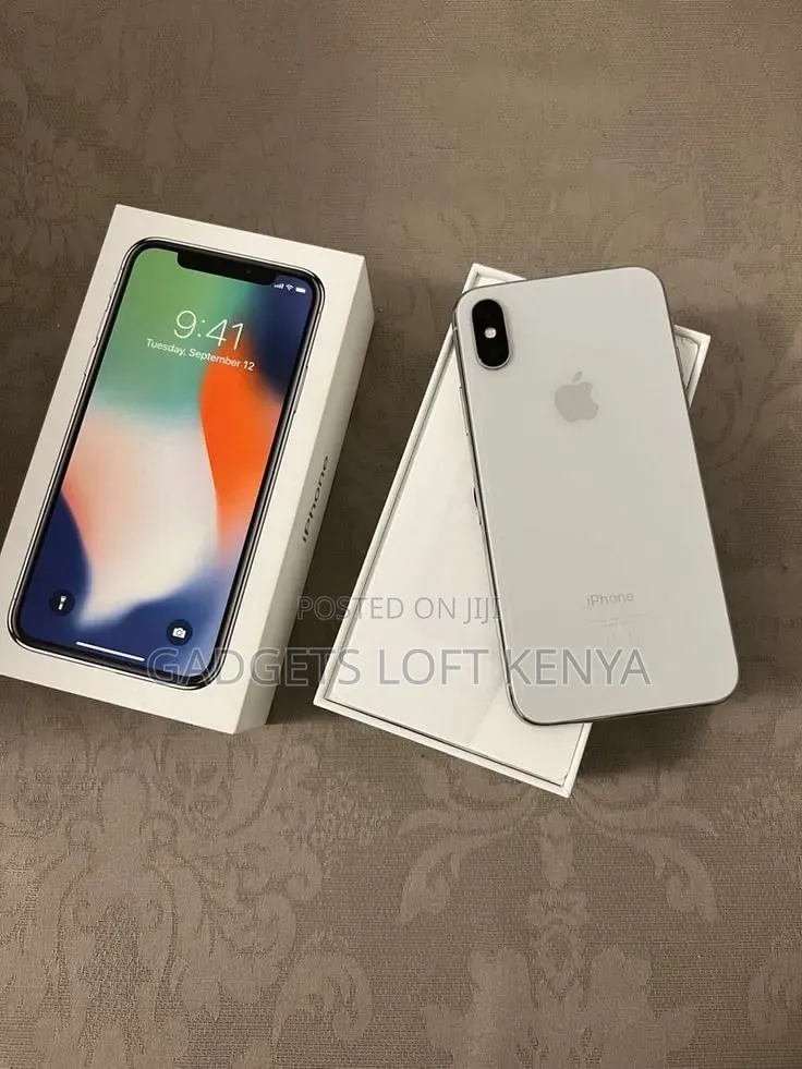 New Apple iPhone X 256 GB White