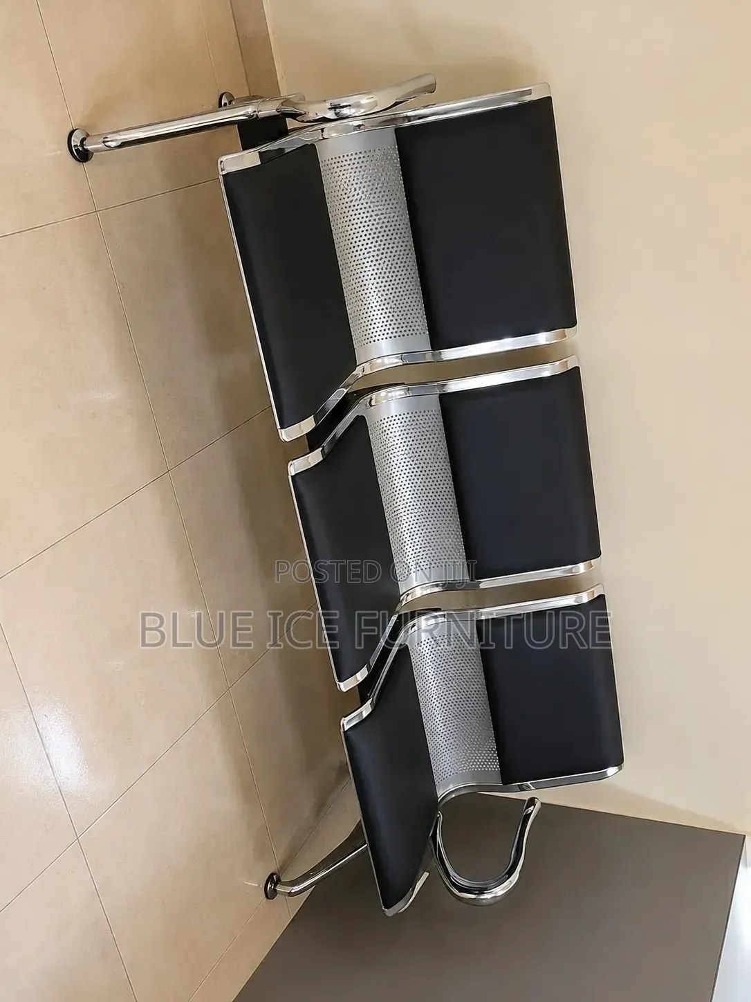 Office Chair;Executive 3 Seater Visitor Chair for Reception Waiting