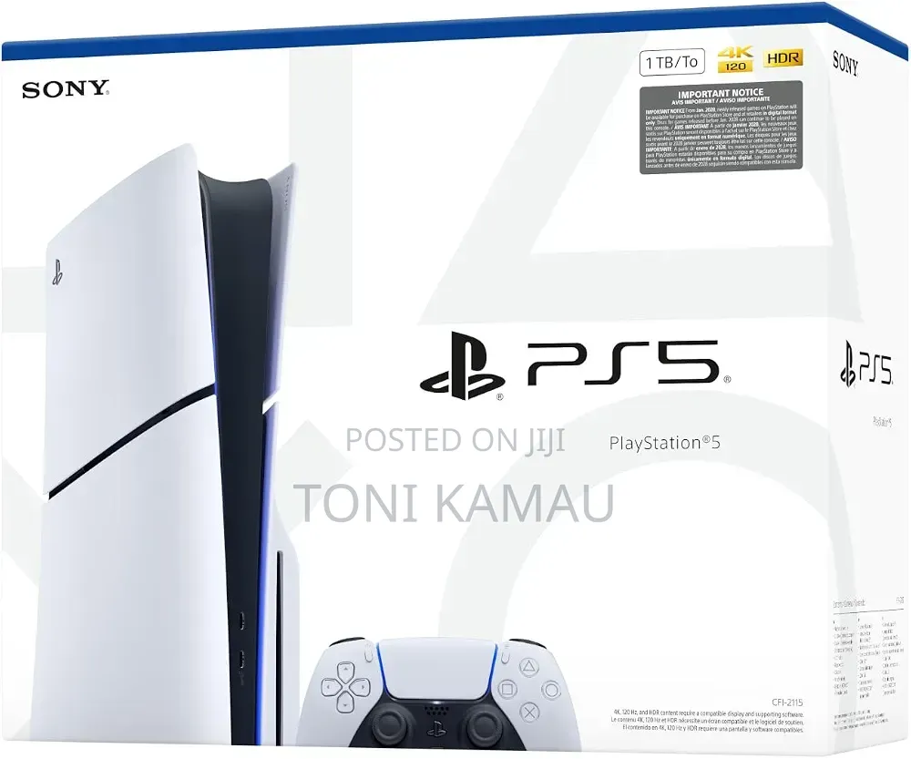 Playstation 5 With Two Controllers