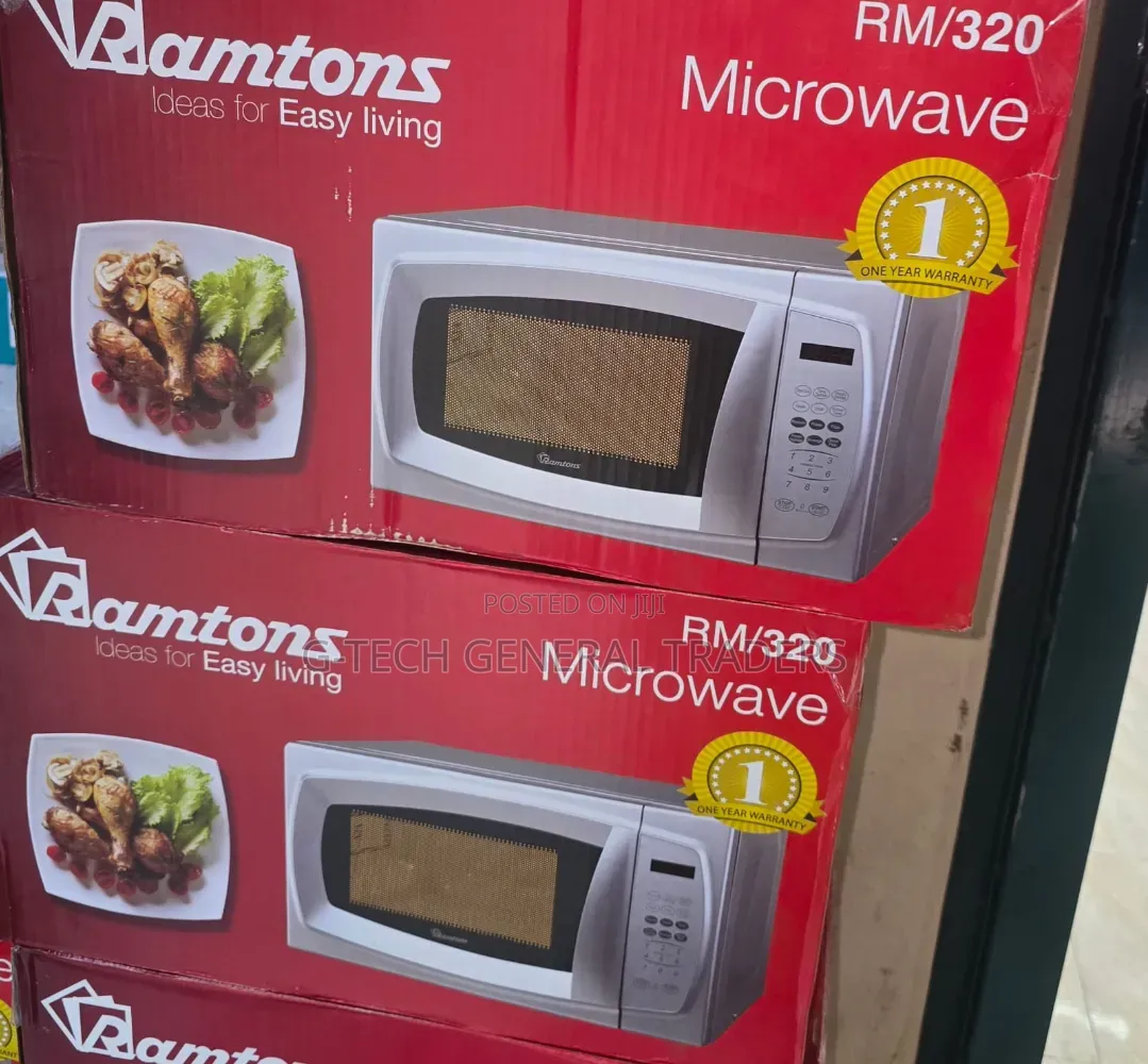 Ramtons RM/320 - Digital Microwave, 700W - 20L - Silver (1YR WRTY)