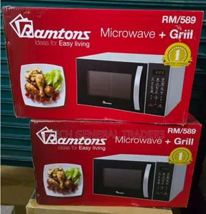 Ramtons 23Litres RM589 Microwave With Grill RM589 (SILVER)