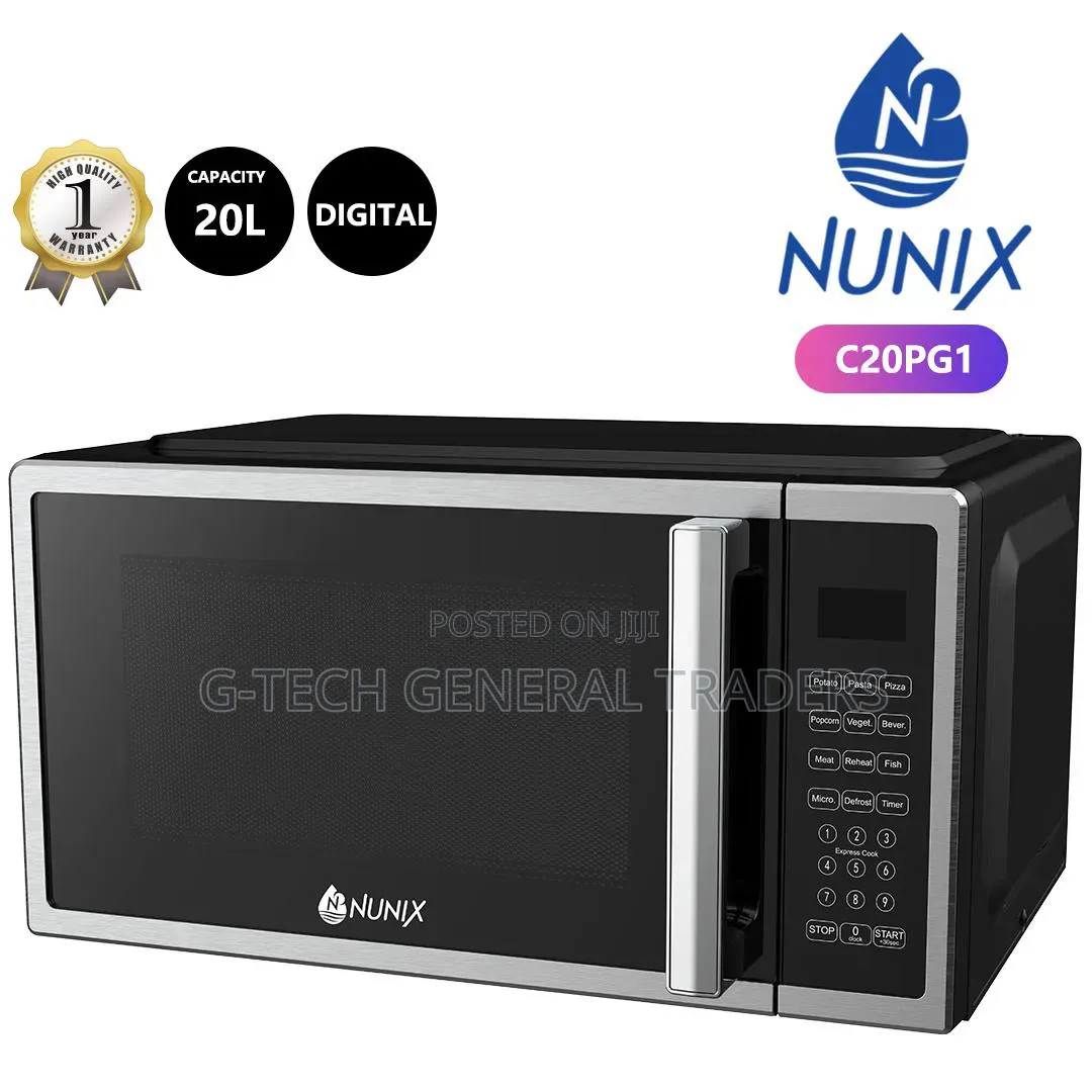 New Model 20 Litres Energy Saver Nunix Digital Microwave With Grill