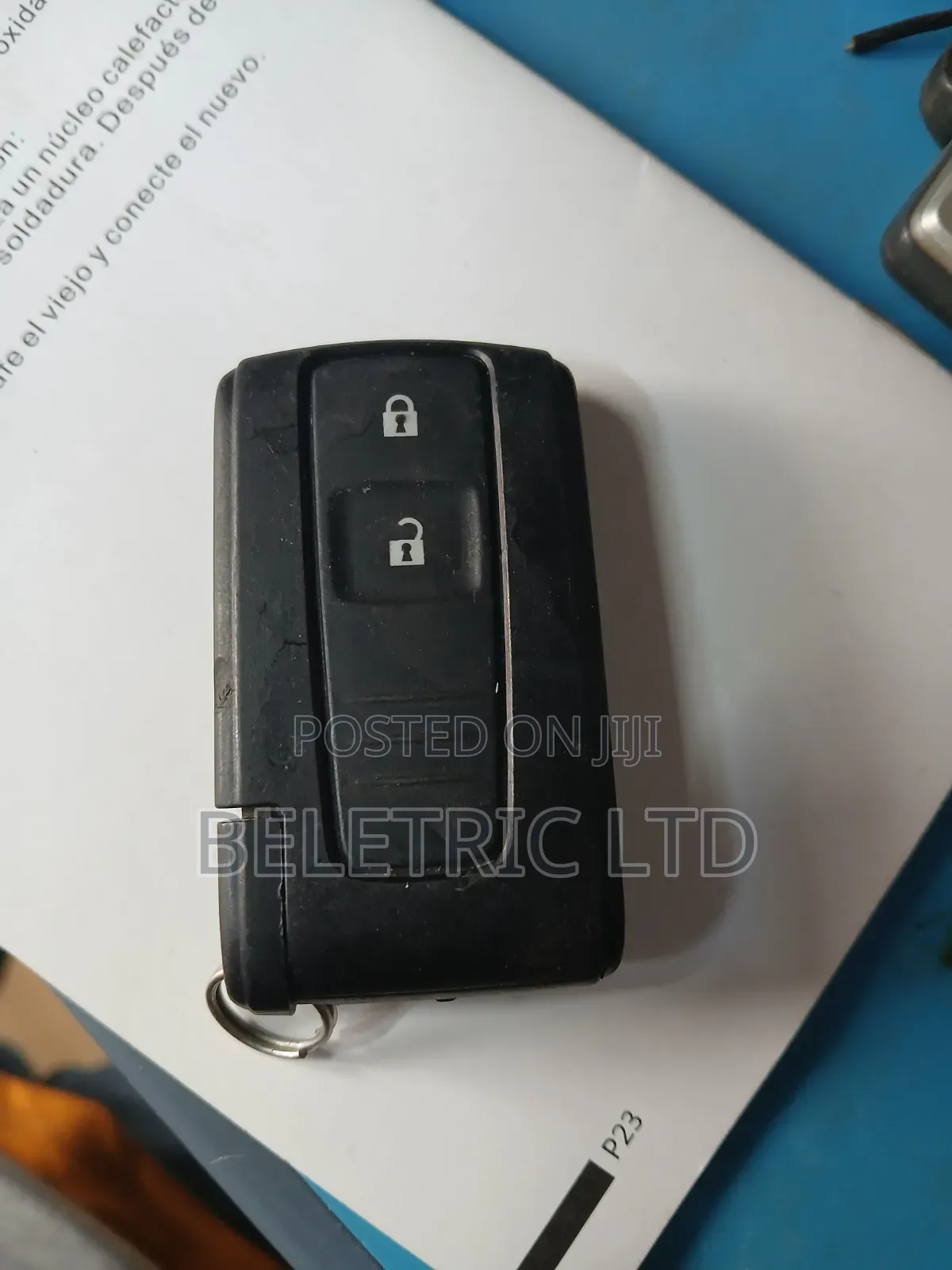 Spare Key Toyota Passo or Rush