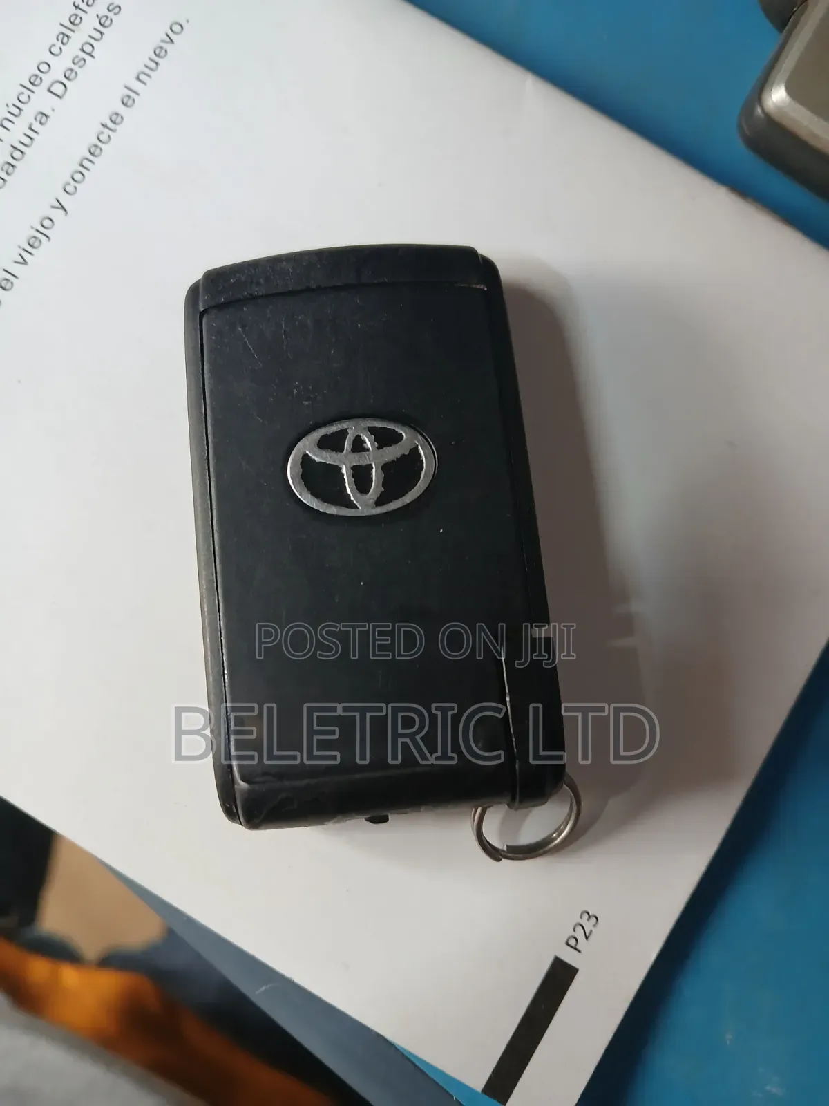 Spare Key Toyota Passo or Rush