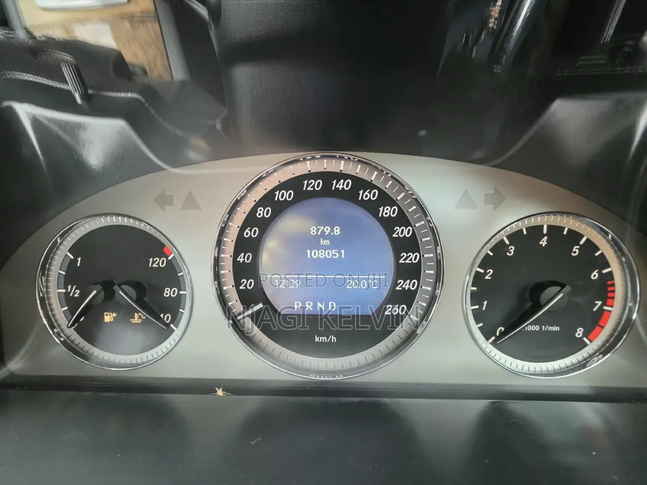 Mercedes-Benz C200 2009 Silver