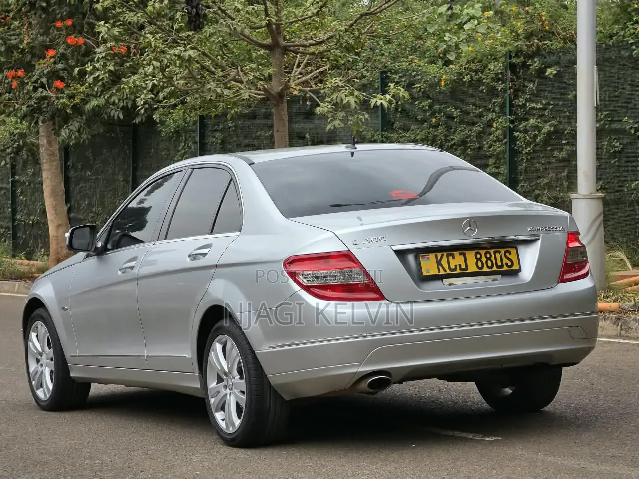 Mercedes-Benz C200 2009 Silver