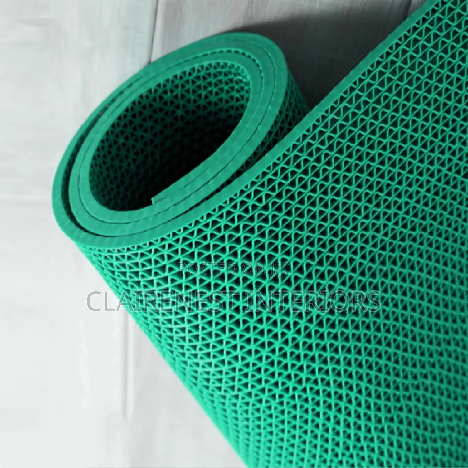 Strong, Practical, and Built for Everyday Use Green Perforated Mats
