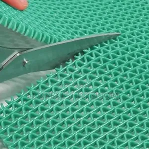 Strong, Practical, and Built for Everyday Use Green Perforated Mats
