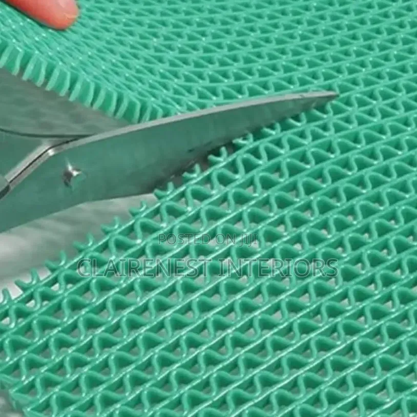 Strong, Practical, and Built for Everyday Use Green Perforated Mats