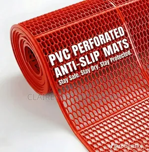 A Smart Choice for Entrances, Walkways and Wet Areas Red Spaghetti Mat