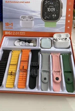 Crown XT 70 Ultra 3 Is a 10-in-1 Smartwatch Earbuds Set