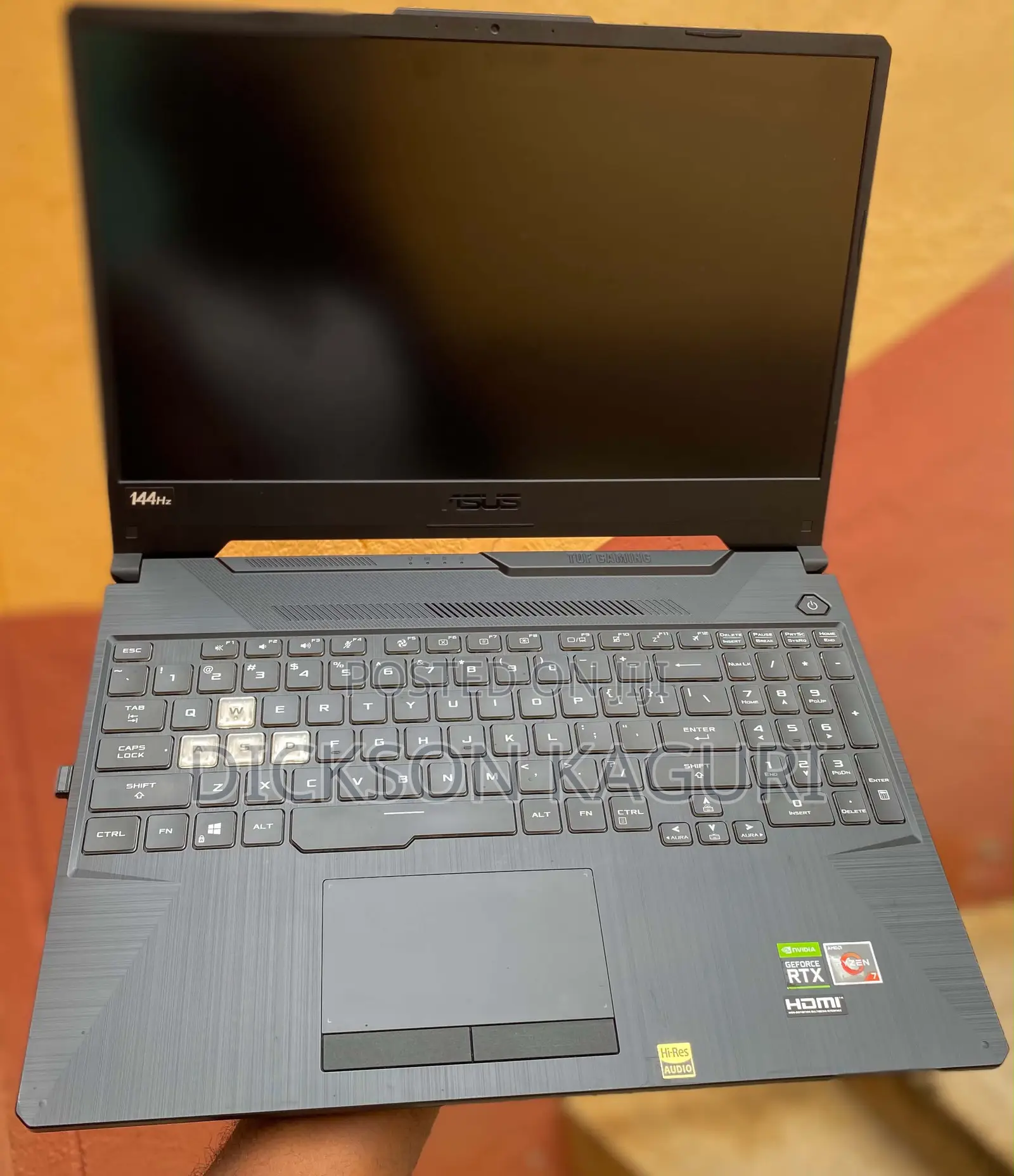 New Laptop Asus TUF Gaming A15 16GB AMD Ryzen 7 SSD 512GB