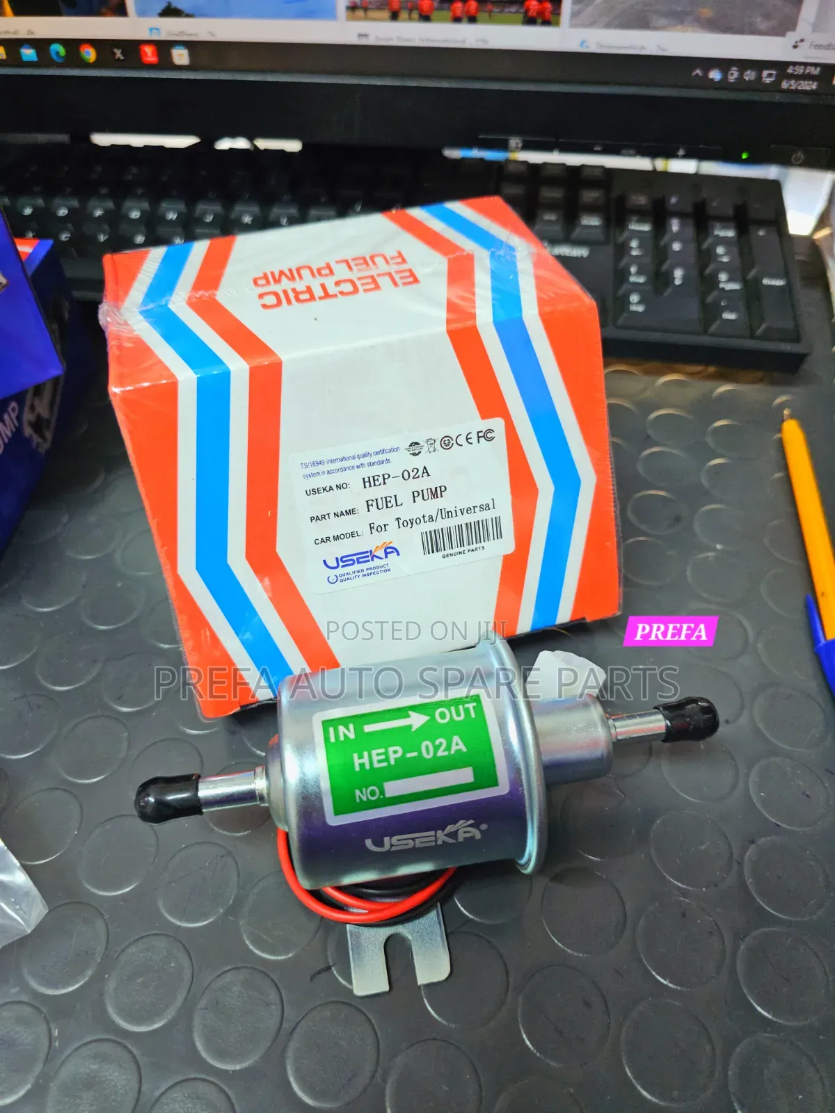 Electric fuel.pumps Outer Tank