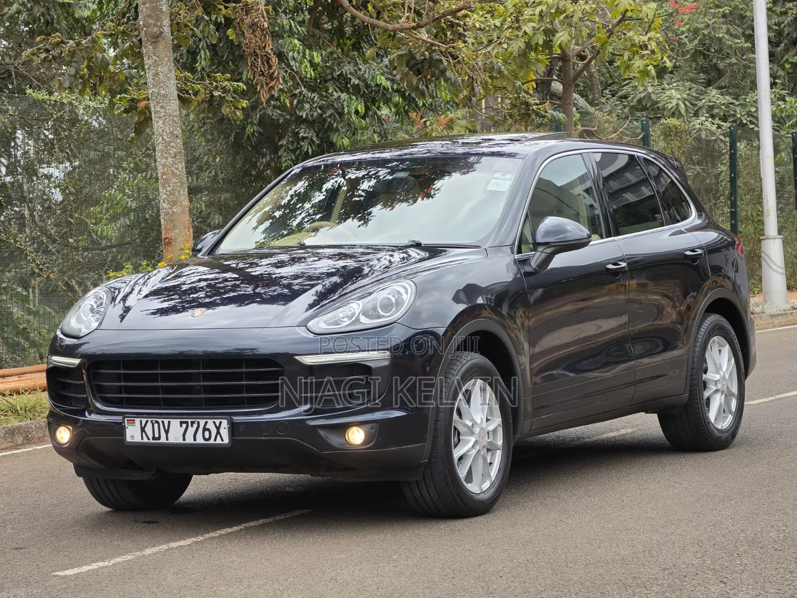 Porsche Cayenne S 4dr SUV AWD (3.6L 6cyl Turbo 8A) 2015 Black
