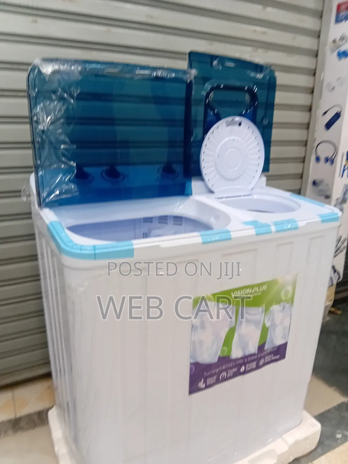 Vision Plus 12KG Twin Tub Washing Machine