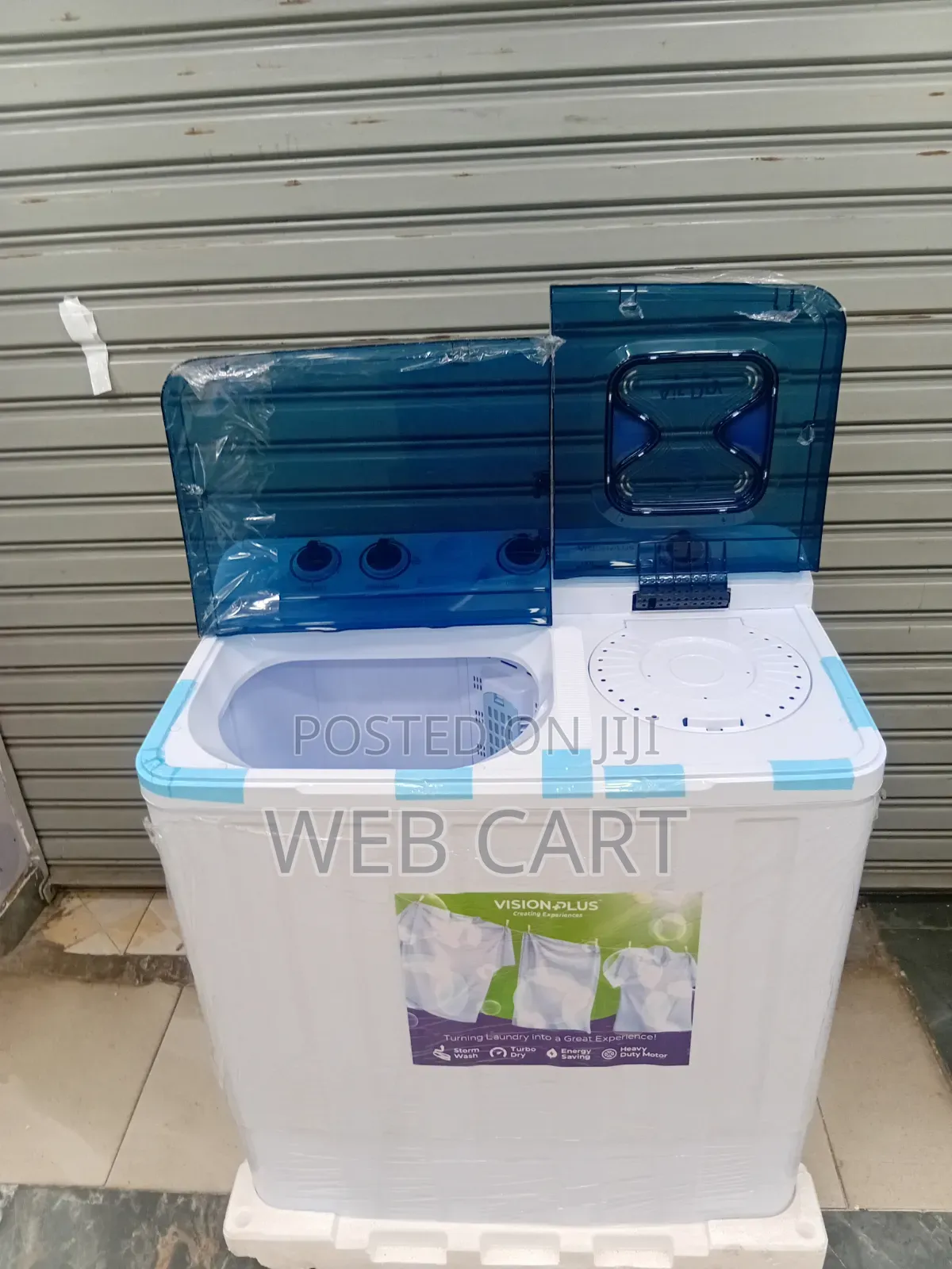 Vision Plus 12KG Twin Tub Semi-Automatic Washing Machine