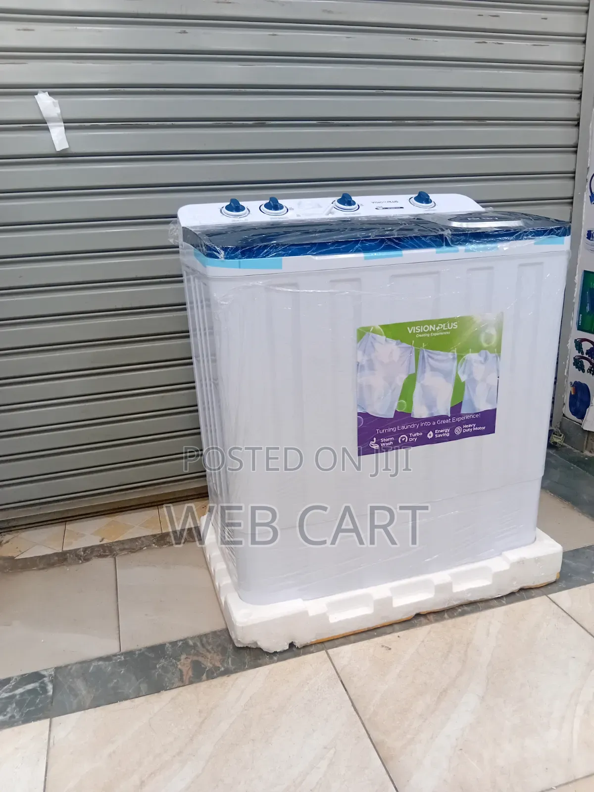 Vision Plus 12KG Twin Tub Semi-Automatic Washing Machine