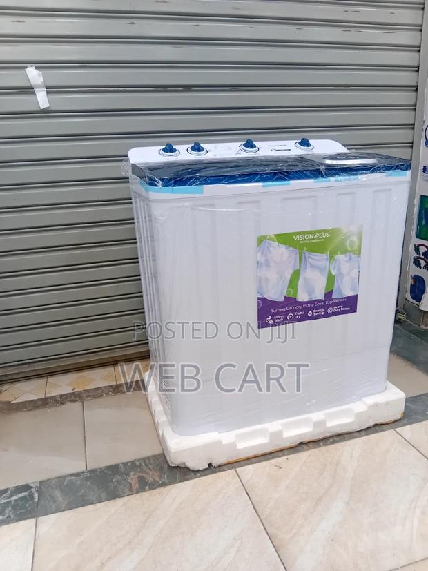 Vision Plus 12KG Twin Tub Semi-Automatic Washing Machine - thumbnail 2