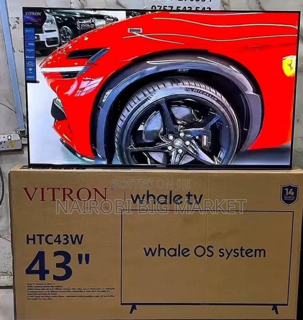 Vitron Whale 43 Inch Full Hd With Multiple Hdmi